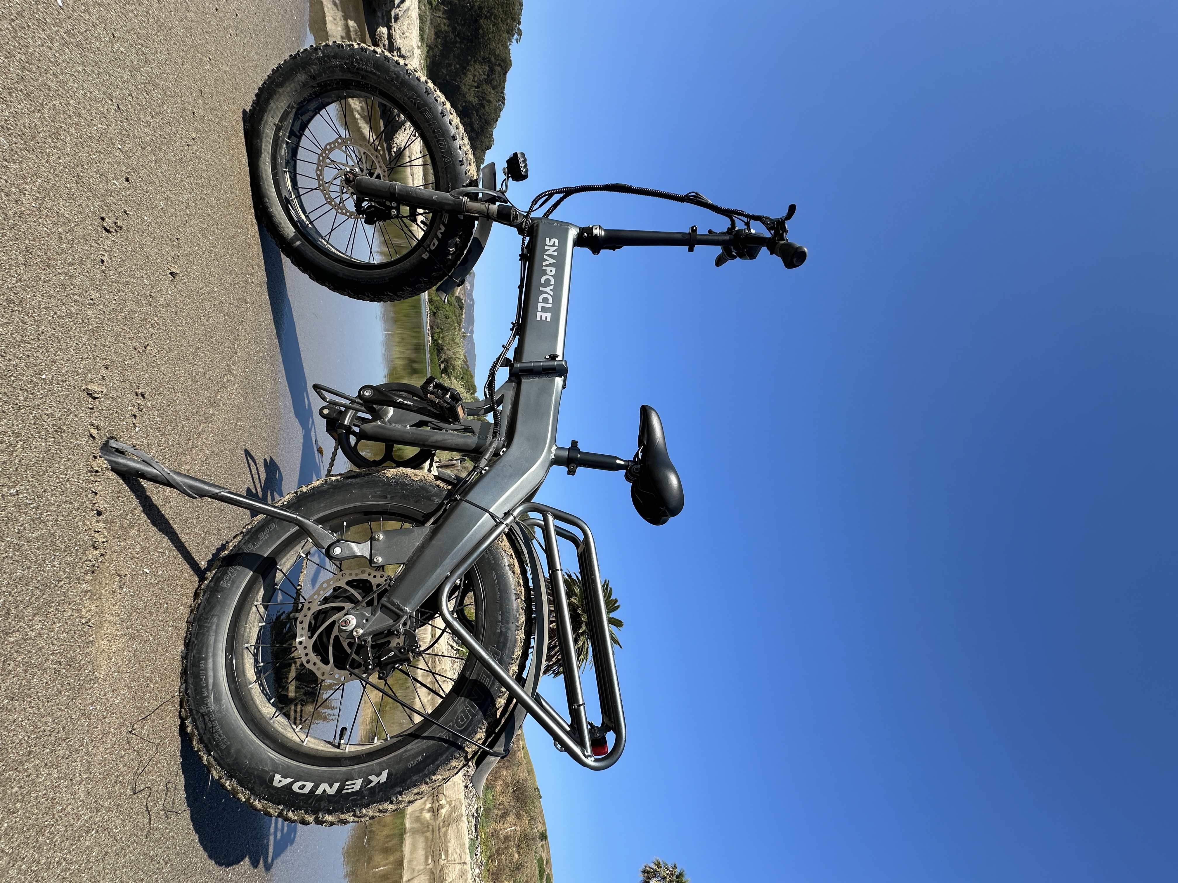 Snapcycle S1 at Santa Barbara beach