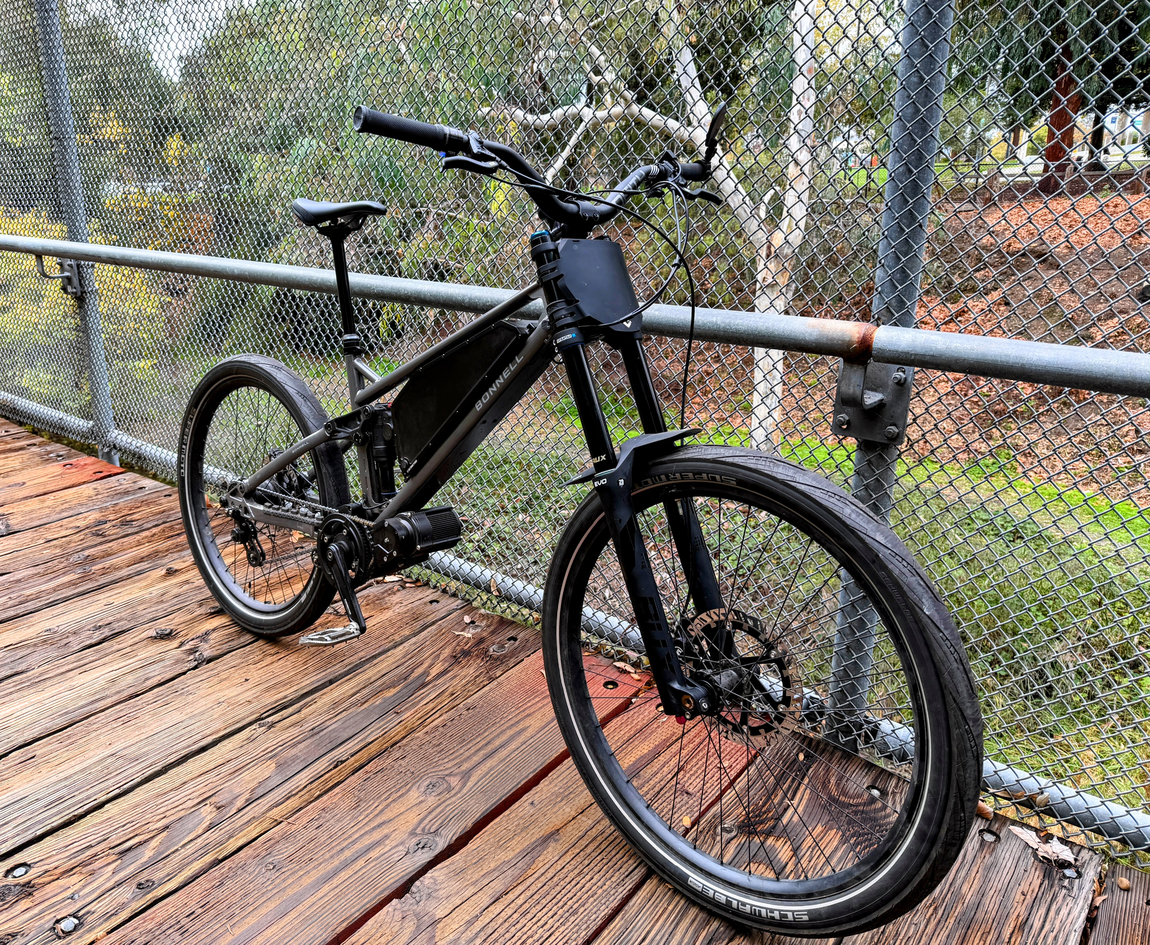 Bonnell 775MX on wooden deck